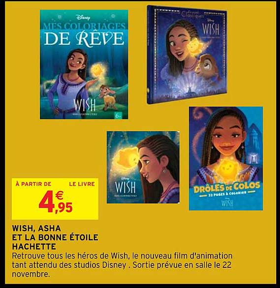 wish, asha et la bonne étoile hachette