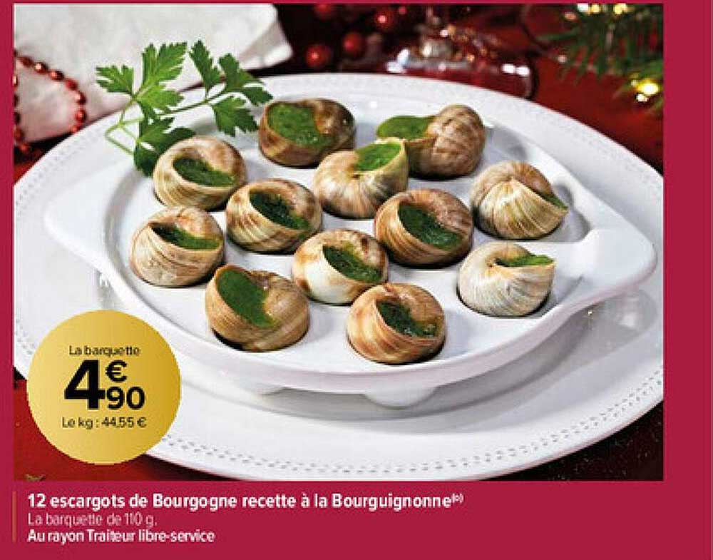 12 escargots de bourgogne recette à la bourguignonne