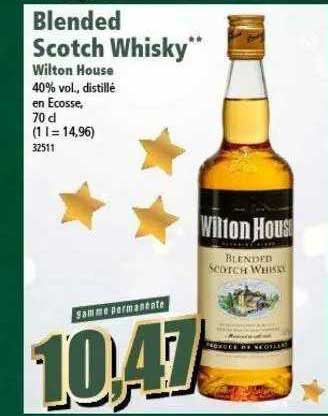 Blended Scotch Whisky Wilton House