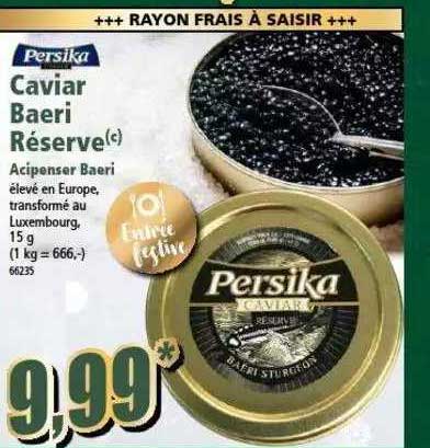 caviar baeri réserve persika