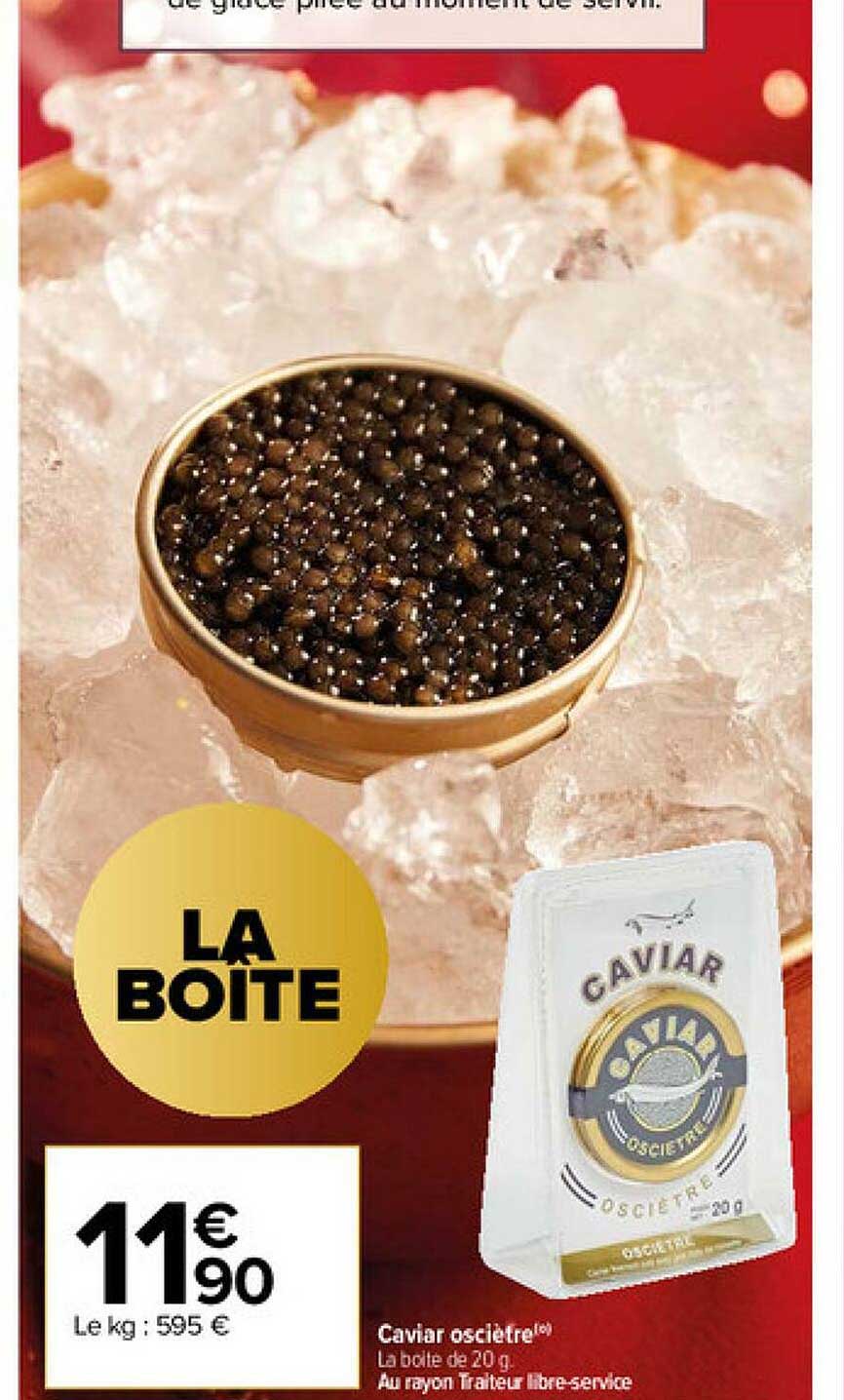 caviar osciètre