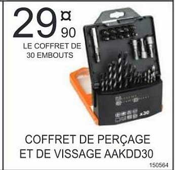 coffret de perçage et de vissage aakdd30