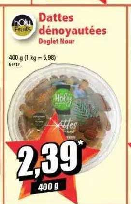 dattes dénoyautées deglet nour holy fruits