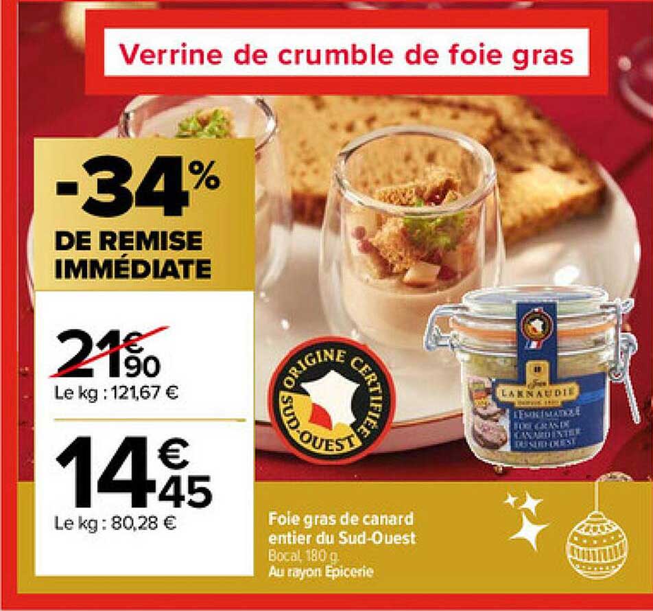 foie gras de canard entier du sud-ouest