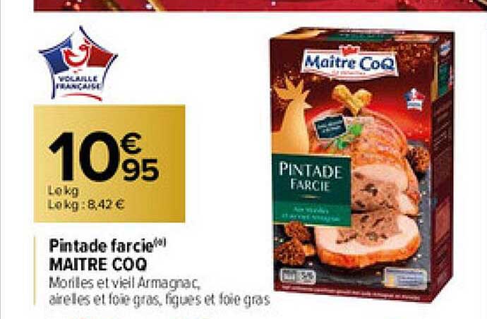 Pintade Farcie Maître Coq