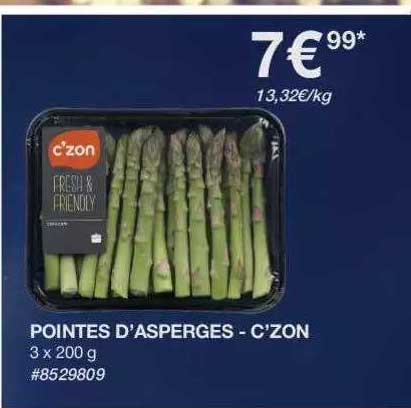 Pointes D'asperges - C'zon