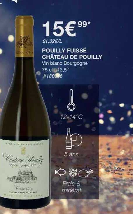 pouilly fuissé château de pouilly