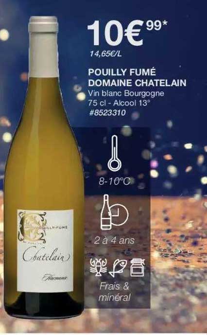 pouilly fumé domaine chatelain