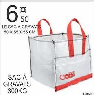 sac à gravats 300kg