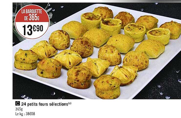 24 Petits Fours Sélections