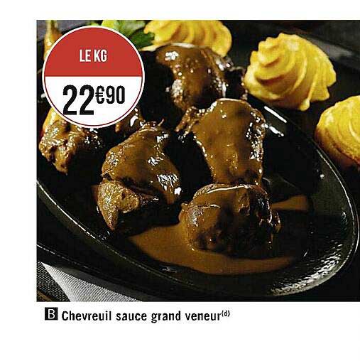 cheveuil sauce grand veneur