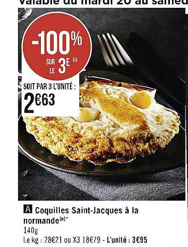coquilles saint-jacques à la normande