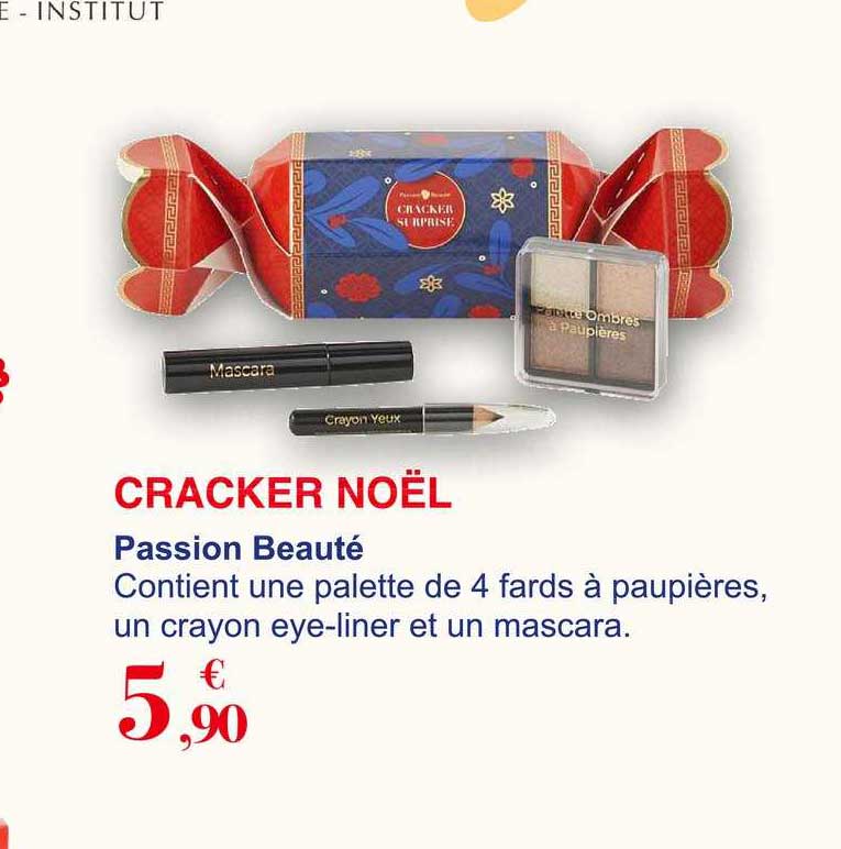 Cracker Noël Passion Beauté