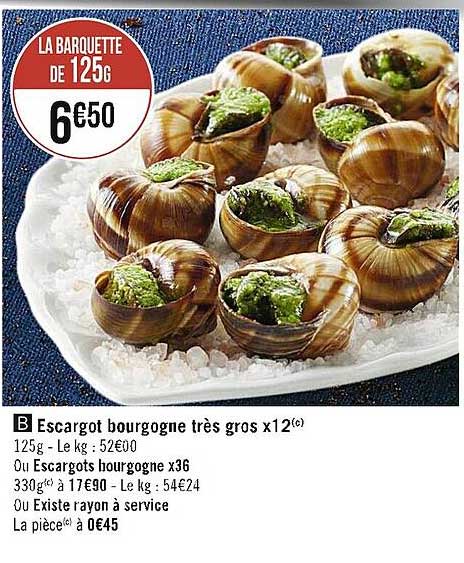escargot bourgogne très gros our escargots bourgogne