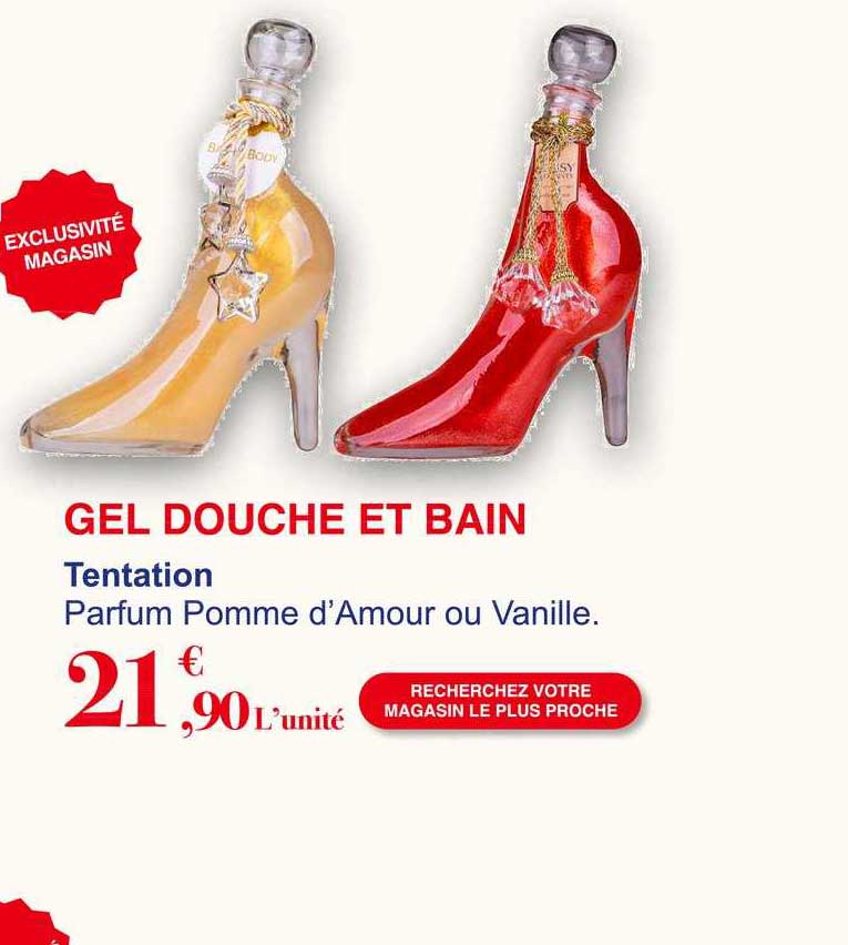 Gel Douche Et Bain Tentation