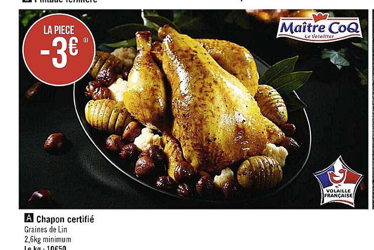 maître coq chapon certifié