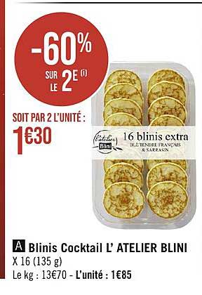 blinis cocktail l'atelier blini