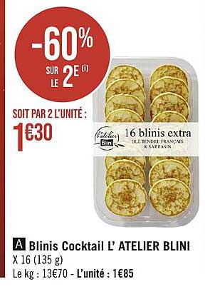 blinis cocktail l'atelier blini