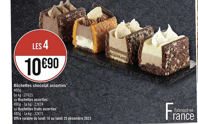 Bûchettes Chocolat Assorties Ou Bûchettes Assorties Ou Bûchettes Fruits Assorties