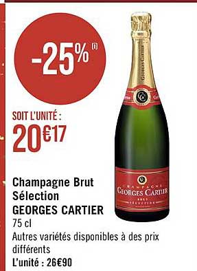 Champagne Brut Sélection Georges Cartier
