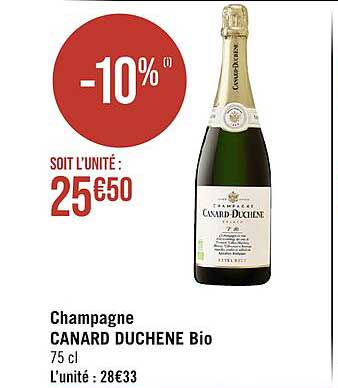champagne canard duchêne bio