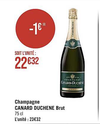 champagne canard duchêne brut