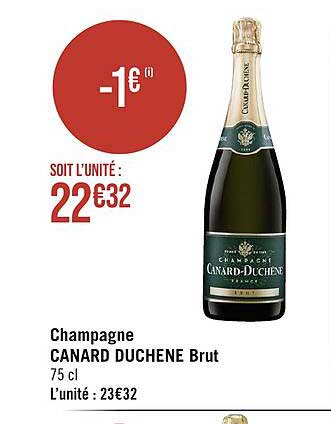 champagne canard duchêne brut