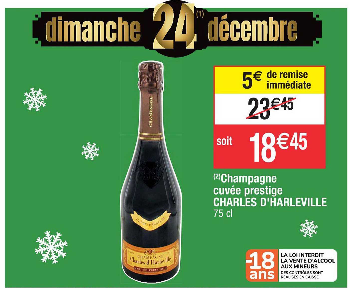 Champagne Cuvée Prestige Charles D'harleville