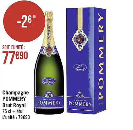 Champagne Pommery Brut Royal