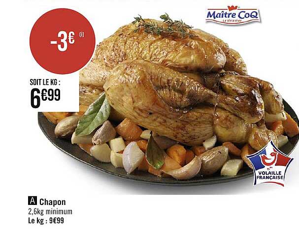 chapon maître coq