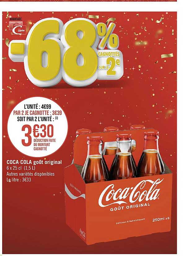 coca-cola goût original