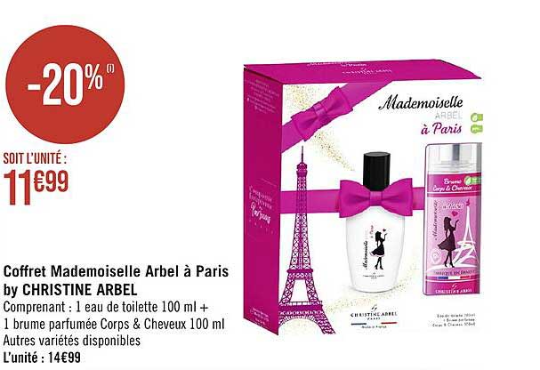 coffret mademoiselle arbel à paris by christine arbel