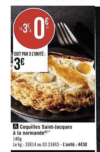 coquilles saint-jacques à la normande