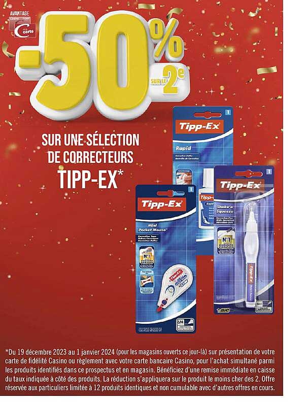 correcteurs tipp-ex