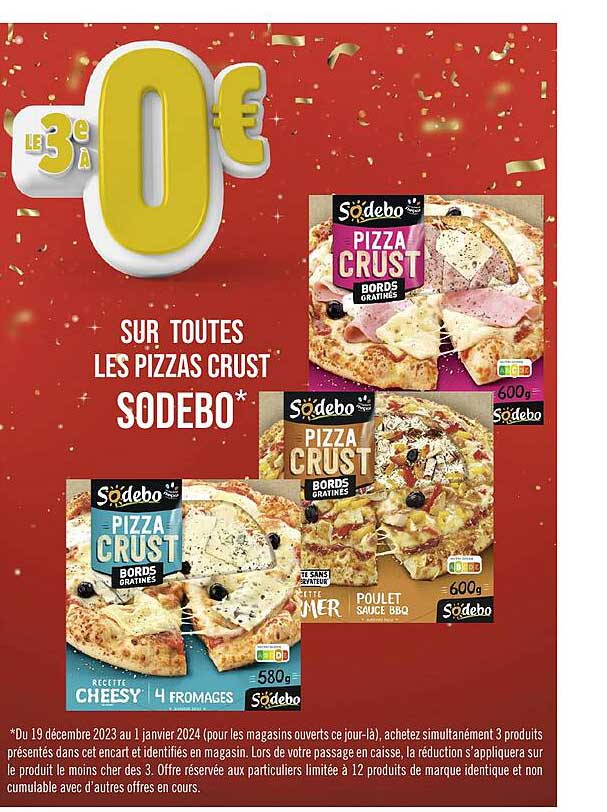 Pizzas Crust Sodebo