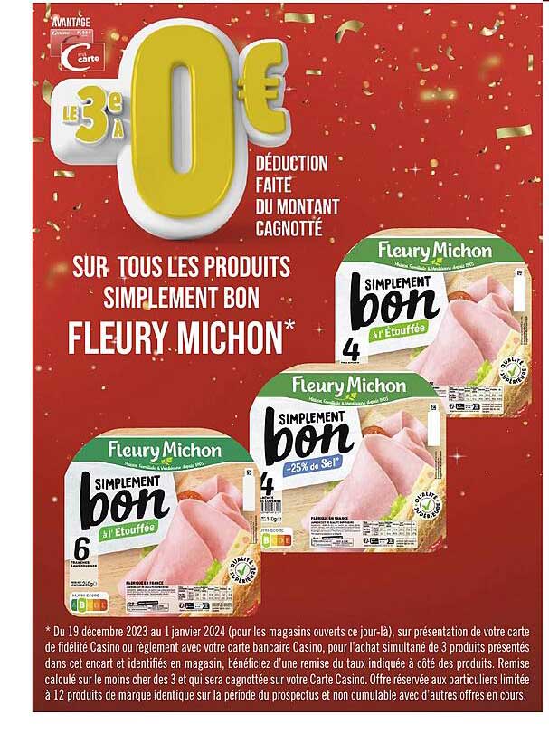 produits simplement bon fleury michon