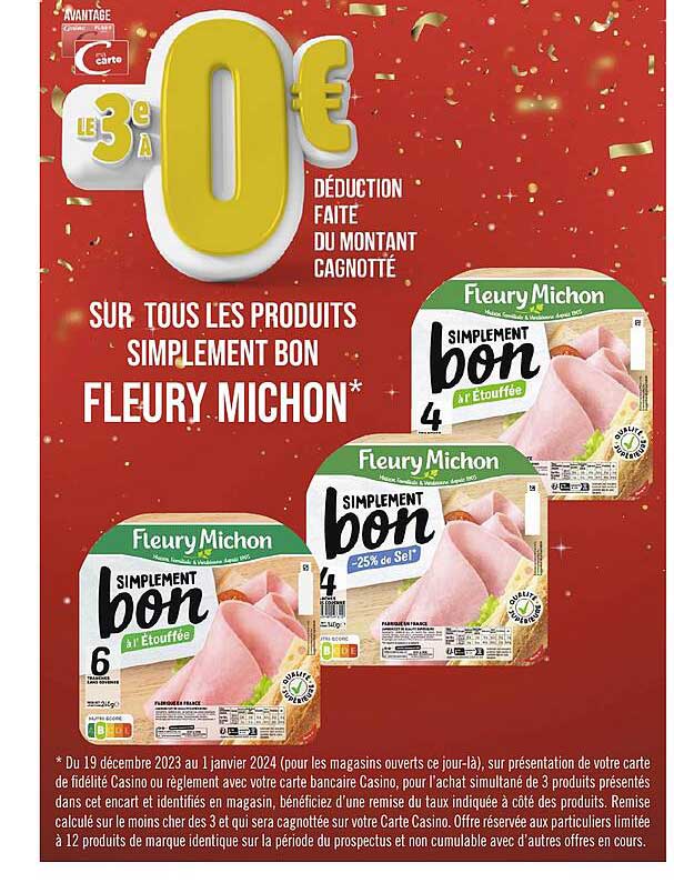produits simplement bon fleury michon