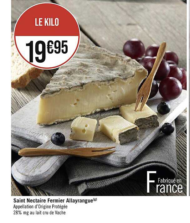 saint nectaire fermier allayrangue