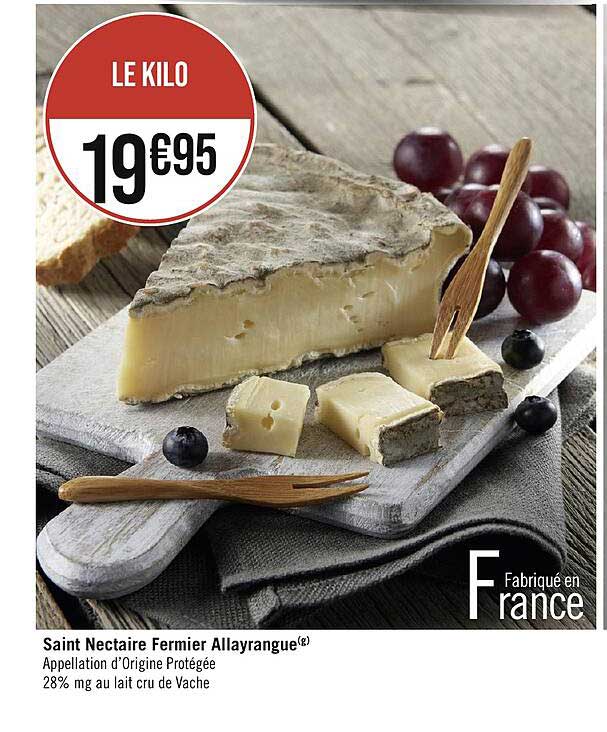 saint nectaire fermier allayrangue