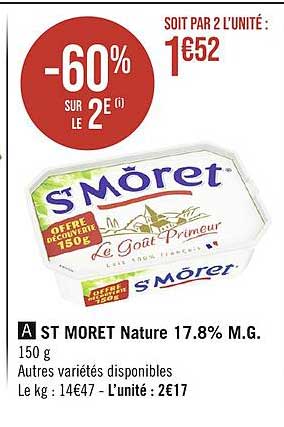st môret nature 17,8% m.g.