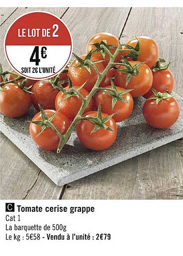 Tomate Cerise Grappe