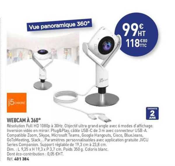 webcam à 360°