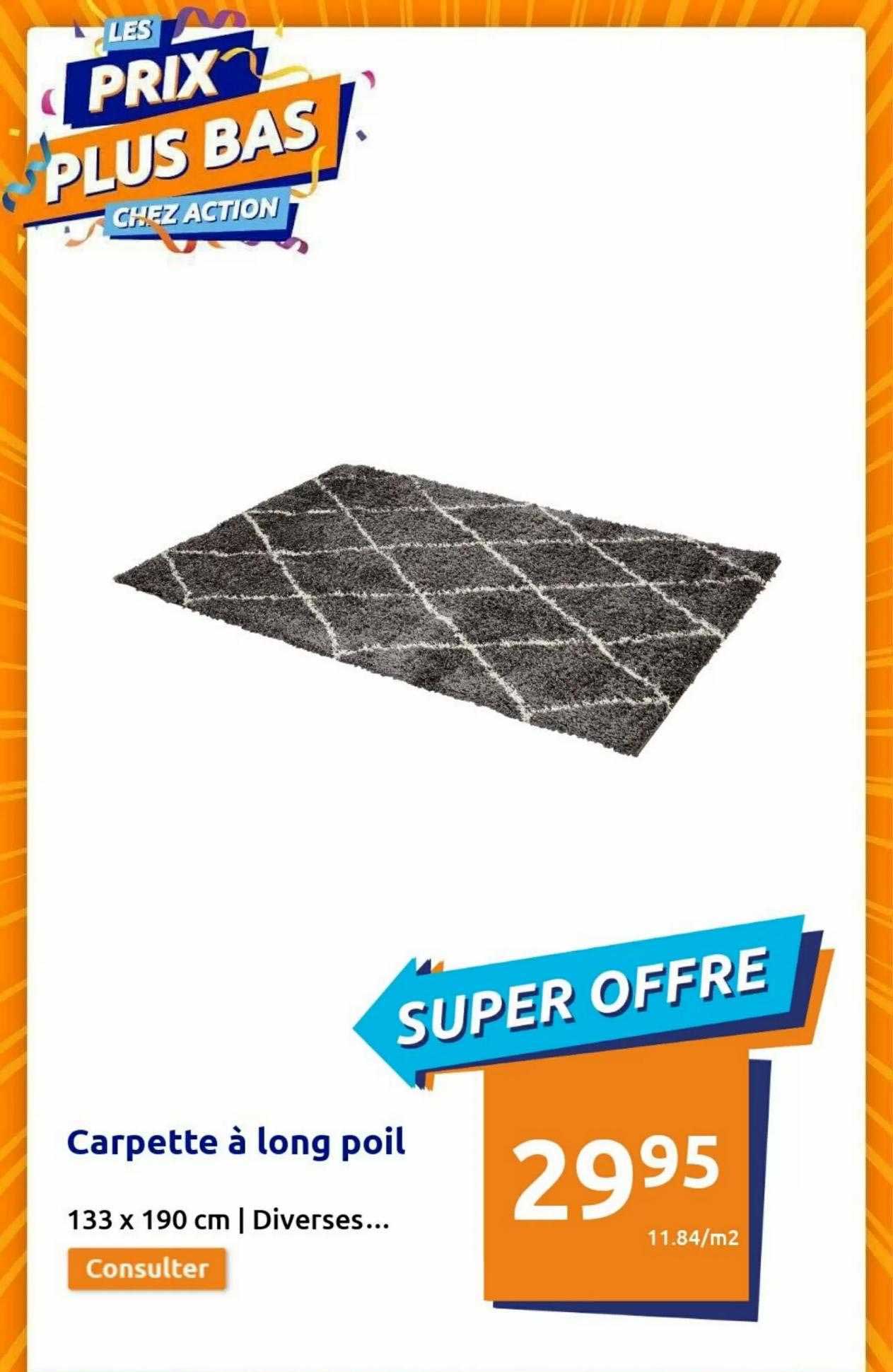 carpette à long poil