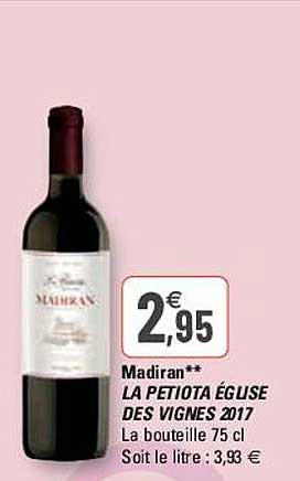 madiran la petiota église des vignes 2017