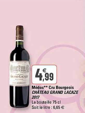 médoc cru bourgeois château gran lacaze 2017