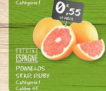 Pomelos Star Ruby