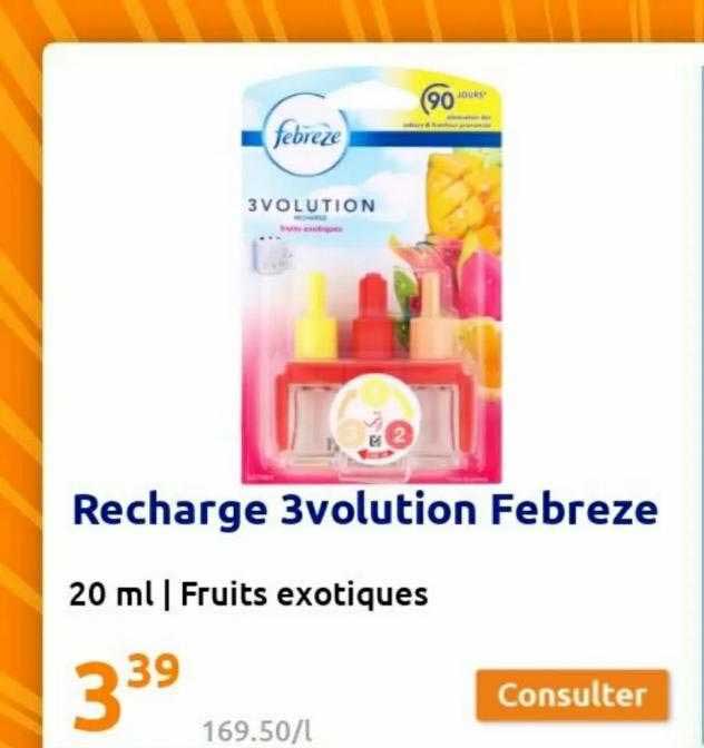 Recharge 3volution Febreze