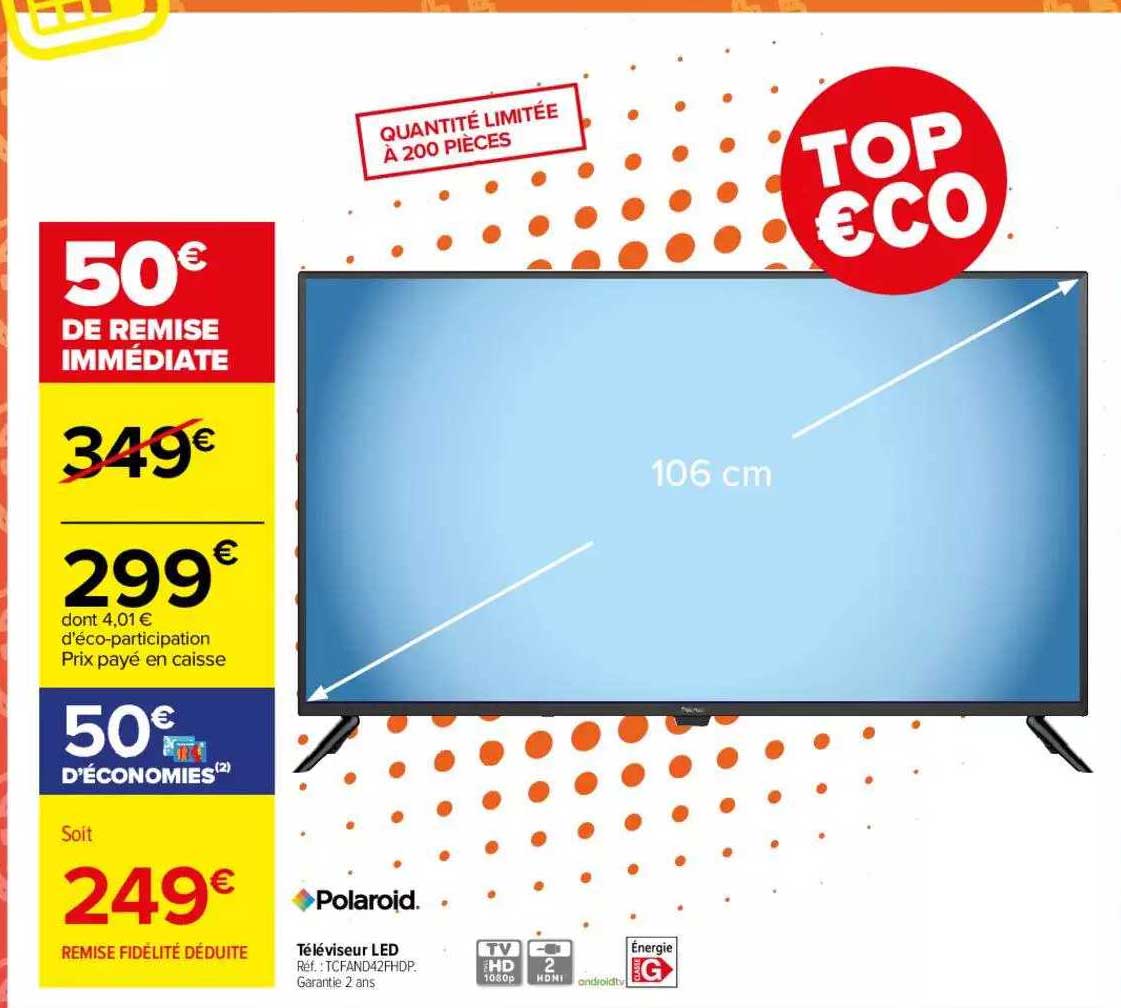 Téléviseur Led Polaroid