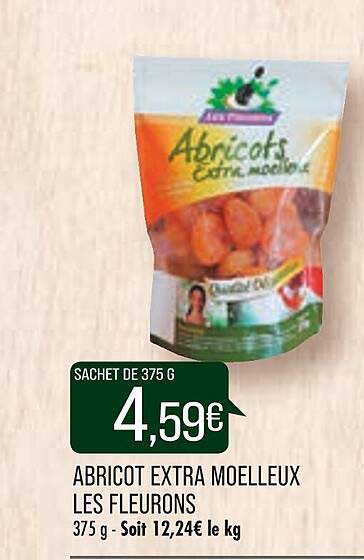 abricot extra moelleux les fleurons