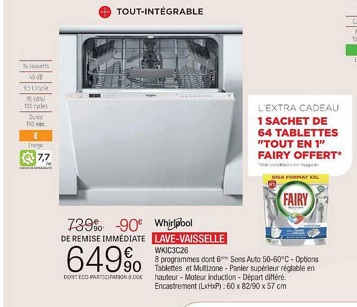 lave-vaisselle whirlpool